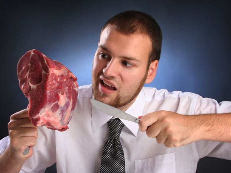 Meat and strength